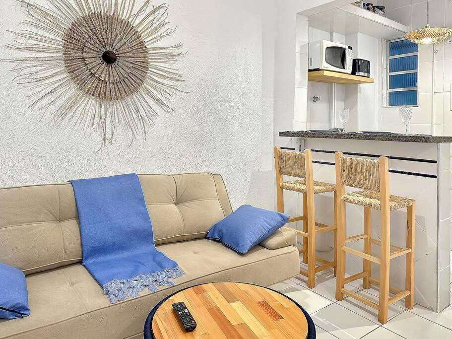 桑托斯Facing The Sea Ac Basilica Embare Bars&Restaurants公寓 外观 照片